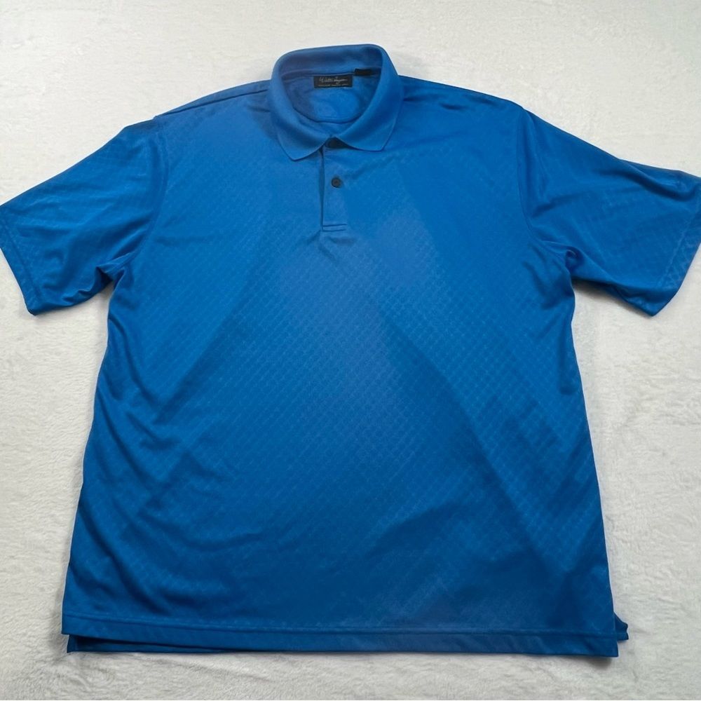 Men's Blue Polo Shirt by Walter Hagen size XL